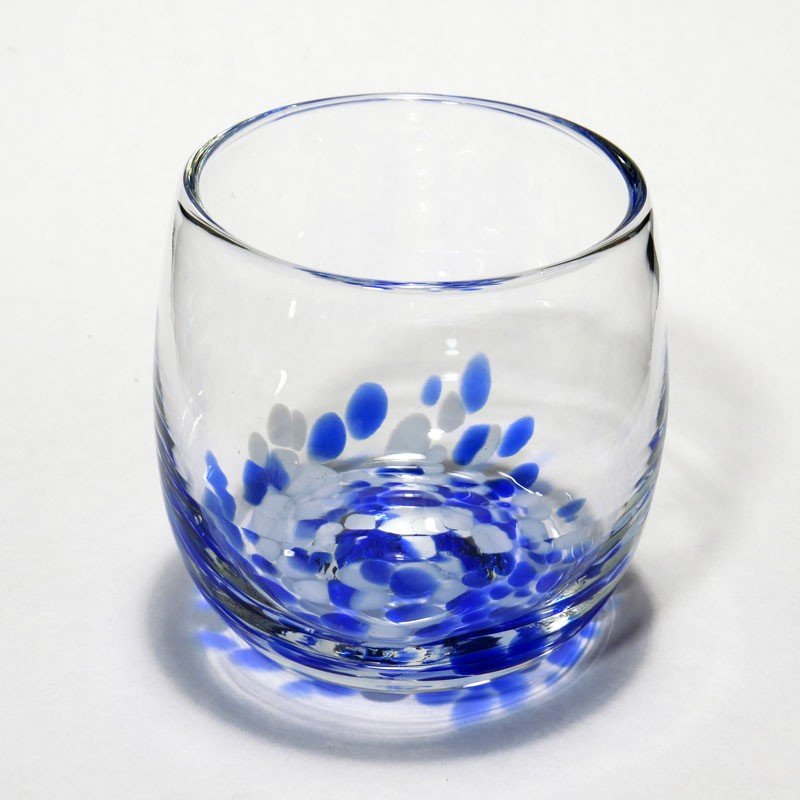 ランタナグラス2個セット（青×水）