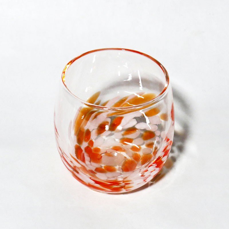 ランタナグラス2個セット（オレンジ×水）