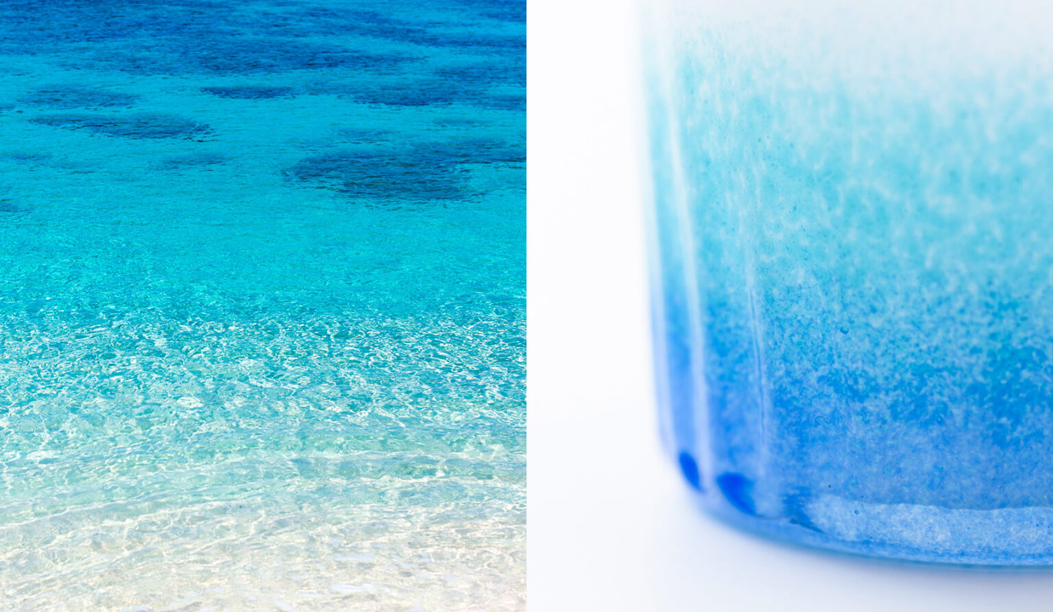 琉球ガラス LAGOON 2個セット〈2026年１月頃の発送〉