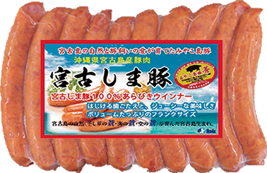 宮古牛と沖縄県産豚の柔らかハンバーグ&しま豚ウインナーセット